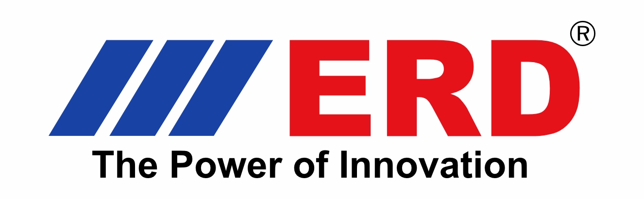 ERD Technologies India Global The Power of Innovation Logo white
