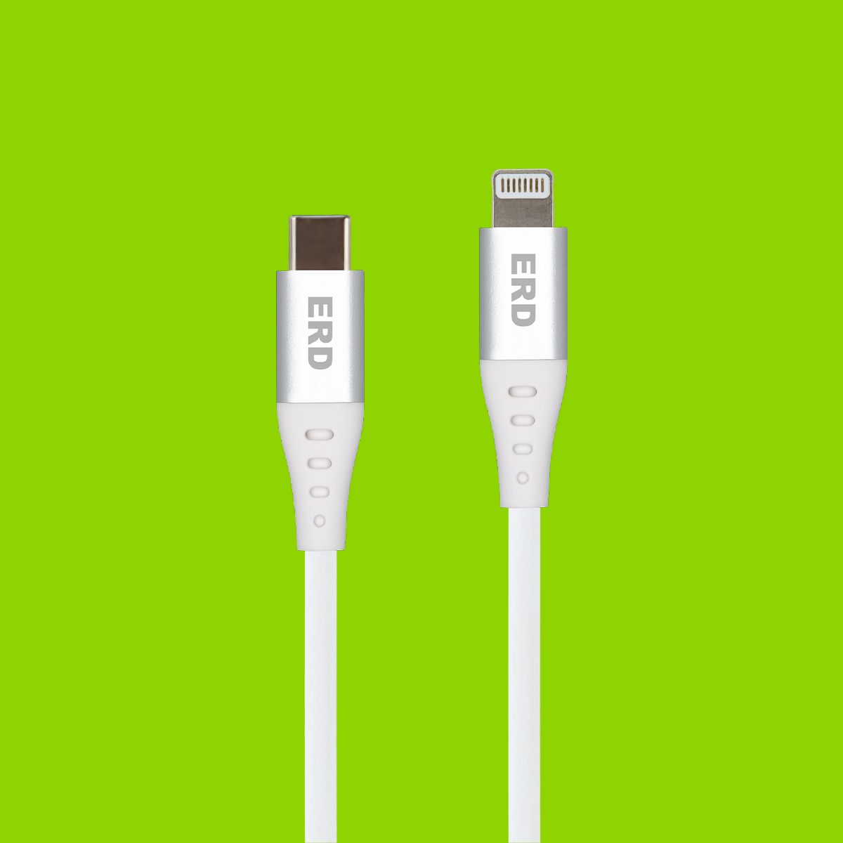 ERD UC-98 USB-C To Lightning Data Cable (White)